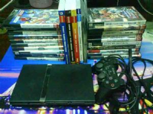 ขาย PS2 ตัวบางสีดำครับ อุปกรณ์ครบ 3700 รูปที่ 1