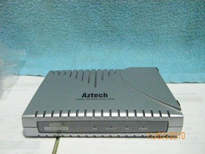 ขาย modem/router Aztech ADSL Router DSL305EU พร้อม USB 1 port สภาพกว่า 99% รูปที่ 1