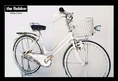 ขายจักรยานโบราณ Sekine 26 นิ้ว สแตนเลส สีขาวมุก