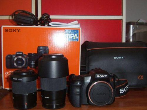 ขายด่วน กล้อง sony A200 พร้อมเลนส์ 2 ตัว 15500 รูปที่ 1