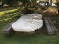 ขายโต๊ะหิน ธรรมชาติ กว้าง1.50 เมตร ยาว2.70เมตร