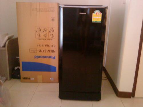 ตู้เย็น Panasonic สีดำ ขนาด 6.3 คิว รูปที่ 1