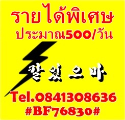 งานรายได้พิเศษรับมาทำที่บ้าน คีย์ข้อมูล ส่งE-mail รายได้ประมาณ 500 บาท  รูปที่ 1