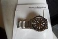 ขาย Maurice Lacroix หน้าสีน้ำตาลเข้มสายเหล็ก ราคา 25000