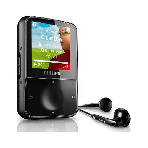 ขาย Philips GoGear เครื่องเล่นเพลง MP3 และวิดีโอ SA1VBE04K ViBE 4GB รูปที่ 1