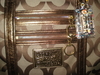 รูปย่อ ขายกระเป๋า Coach Poppy Op Art Signature Glam Tote  Khaki/Bronze style no.13826 รูปที่4