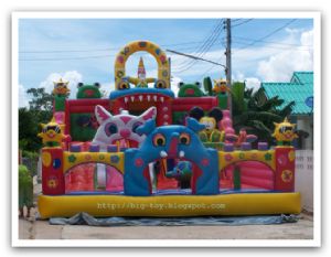 บริการ ให้เช่า,ขาย,บ้านลม,สไลเดอร์,ยักษ์ Inflatable Big Bounce toy service รูปที่ 1