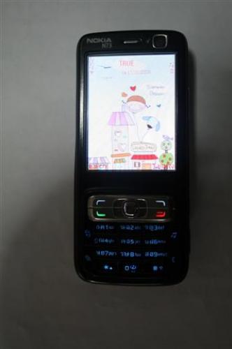 ขาย Nokia n73 สีดำ สภาพดี98เปอร์เซ็น  อุปกรณ์ครบ+แท้ 4500บาท รูปที่ 1