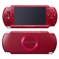 PSP Slim 2000 Deep Red สีแดง เล่นเกมส์ผ่าน Mem ได้