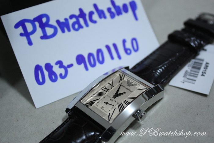 นาฬิกาอามานี่ สำหรับคุณผู้ชาย สุดคลาสสิก Emporio Armani Men Classic Watch AR0154 สินค้าใหม่ ของแท้100% (พร้อมส่งค่ะ) รูปที่ 4