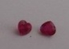 รูปย่อ พลอยทับทิมแท้รูปหัวใจ(Ruby) 3 กะรัต  2ชิ้นสีชมพู พลอยพม่าแท้ ราคา 45,000 รูปที่3