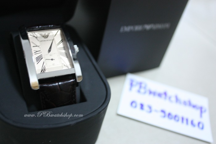 นาฬิกาอามานี่ สำหรับคุณผู้ชาย สุดคลาสสิก Emporio Armani Men Classic Watch AR0154 สินค้าใหม่ ของแท้100% (พร้อมส่งค่ะ) รูปที่ 5