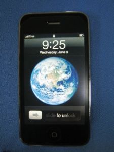 ขาย iphone 3G 8GB สีดำ เครื่อง true สภาพใหม่ใช้2เืดือน รูปที่ 1