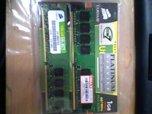 ram DDR2 CORSAIR 1GB BUS 667 รูปที่ 1