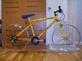ขายถูกมากคับ จักรยาน GT Custom 4130 Cromo สีเหลือง สภาพสวย ราคา 4700 บาท