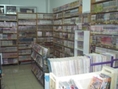 ขายหนังสือการ์ตูนและนวนิยายพร้อมอุปกรณ์ร้านหนังสือเช่า