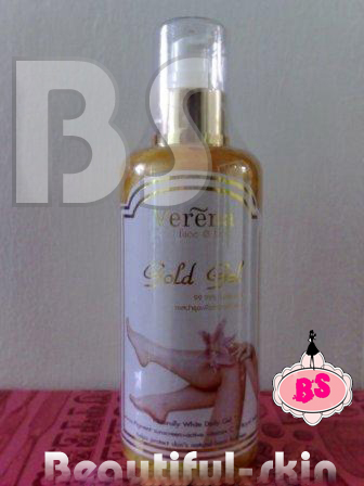 Gold Gel  เจลทองคำบริสุทธิ์ 99.99% ผิวขาวไวมากด้วยเจลทองคำ รูปที่ 1