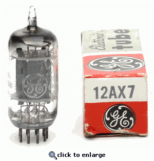 ขาย หลอดในตำนาน tube GE 12AX7  เสียงขั้นเทพ รูปที่ 1