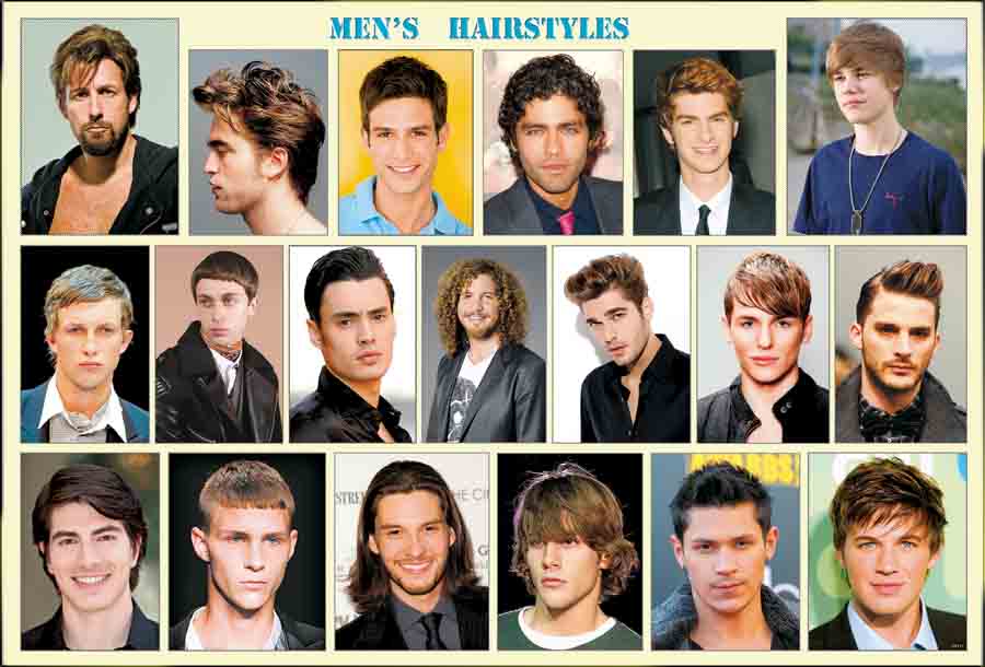 Hair Styles 2011 Poster : โปสเตอร์ ทรงผม ผู้ชาย 2011 รูปที่ 1