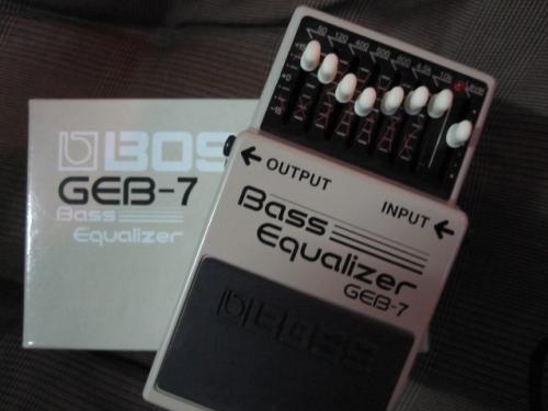 ขาย BOSS GEB-7 Bass Equalizer สภาพ99เปอร์เซ็น รูปที่ 1