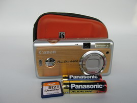 ขายกล้อง Canon PowerShot A400สภาพ85%ราคา2000ต่อรองได้คับ รูปที่ 1