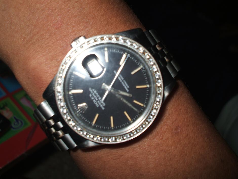 ขาขนาฬิกาROLEX 1601 ขอบเพชร รูปที่ 1