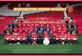 Football Poster : โปสเตอร์ ทีม แมนเชสเตอร์ ยูไนเต็ด Manchester United 2011 Poster ราคาถูก