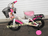 รูปย่อ จักรยานเด็ก Hello Kitty 12" สีชมพูหวานแหวว และสีชมพูตัดเหลือง ราคาถูก มีแตรKitty รูปที่4