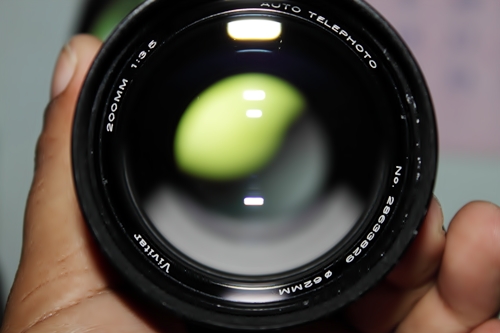 ขายเลนส์มือหมุน vivitar 200mm f3.5 รูปที่ 3
