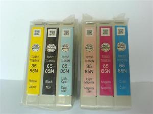 ขายตลับหมึกแท้,Printer,EPSON,เบอร์,85N,ใช้กับรุ่น,T60,1390,Tx7000ราคาชุดละ1200บาท บริการส่งถึงมือ รูปที่ 3