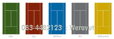 ขายสีทาสนามเทนนิส(SEE-COURT)และสีทาสนามกีฬาทุกชนิดขายมาหลายปีแล้วในราคาโรงงาน รูปที่ 3