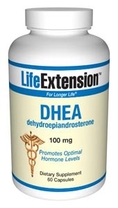 รับสั่ง Life Extension - DHEA, 100 mg, 60 Capsules จากสหรัฐอเมริกา  ราคา 1290 บาท ค่าจัดส่งทั่วประเทศ 60 บาท สั่งซื้อโทร