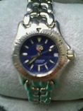 ขายนาฬิกา tag ก้างปลาของผู้หญิง lady size mini หน้าสีน้ำเงินเจ้าของขายเองค่ะ