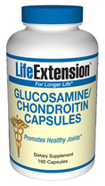 รับสั่ง Glucosamine/Chondroitin Capsules, 100 capsules แบรนด์ Life Extension จากสหรัฐอเมริกา  ราคา 1790 บาท ค่าจัดส่งทั่
