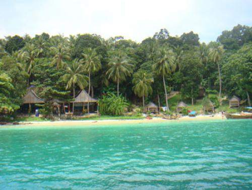 ขายที่ดินสวยชายหาดส่วนตัวเกาะพีพีดอน กระบี่ รูปที่ 1