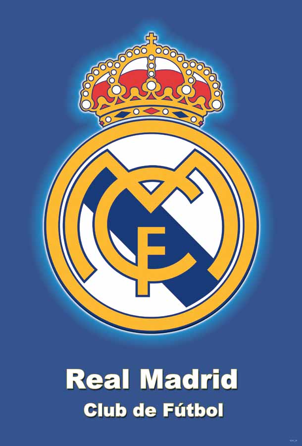 Football Poster : โปสเตอร์ เรอัล มาดริด Logo Real Madrid 2011 Poster รูปที่ 1