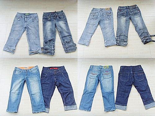 กางเกงยีนส์ สามส่วน สี่ส่วน size 24- 40up กับสินค้าคุณภาพกว่า 100 รายการ รูปที่ 1