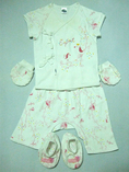 ขายชุดเด็กเล็ก 0-3 เดือนมือสอง ของ Enfant ชุดนิ่มใส่สบาย สภาพดีราคาไม่แพง