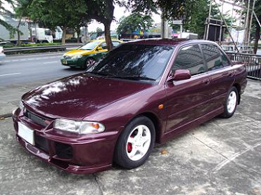 MITSUBISHI LANCER E-CAR GLXi 1.5 AUTO 1994 แต่ง EVO3 รอบคัน ขายถูก 158000.- รูปที่ 1