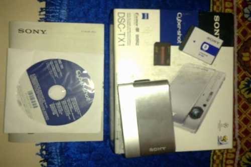 Sony TX-1 สีเงิน ซืิอมาได้ประมาณ9เดือน ขายถูกน่ะ รูปที่ 1