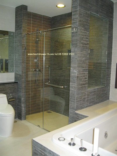 BESTSHOWER จำหน่าย-ติดตั้ง shower ตู้อาบน้ำ ฉากกั้นอาบน้ำ กระจกกั้นห้องน้ำ ห้องอาบน้ำ ชาวเวอร์ กระจกนิรภัย ราคาโรงงาน รูปที่ 1