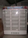 ขาย  ตู้แช่สินค้า ยี่ห้อ SANDEN INTERCOOL รุ่น 5 ชั้น 3 ประตู
