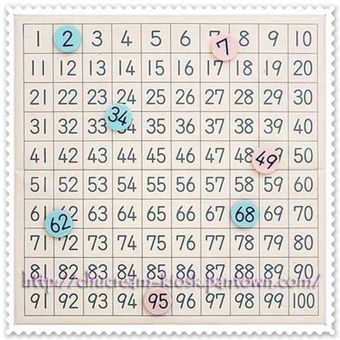 กระดาน 100 ช่อง คุมอง Kumon ของแท้จากญี่ปุ่น รูปที่ 6