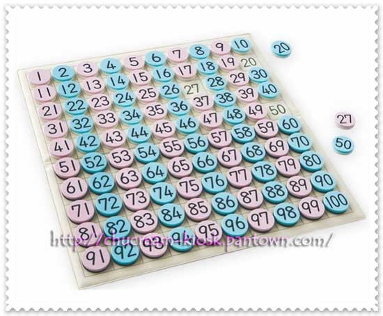 กระดาน 100 ช่อง คุมอง Kumon ของแท้จากญี่ปุ่น รูปที่ 5