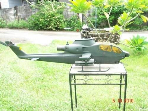 ขาย Helicopter น้ำมัน เครื่อง 60 Body โมเดล รูปที่ 1