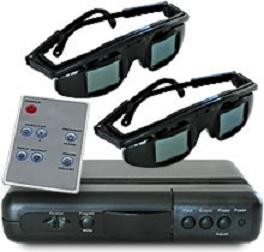 กล่องแปลงสัญญาณภาพทีวีเป็นสามมิติ VIRTUAL FX 2D to 3D Video converter box รูปที่ 1