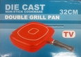 กะทะไฟฟ้าเซฟรอน double grill pan ใช้งานได้ทั้งสองด้าน