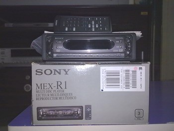 ขายSONY MEX-R1สภาพดีเสียงดีเครื่องเล่น DVD/VCD/CD/MP3/ATRAC3+ พร้อมกำลังขับในตัว 52 Watts x 4CH รูปที่ 1