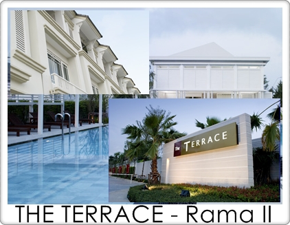 ทาวน์โฮม 3 ชั้น Design สวย The Terrace (แลนด์แอนด์เฮ้าส์) ทำเลที่ดีที่สุดบนถนนท่าข้าม ใกล้ BigC ,Central และ HomePro รูปที่ 1