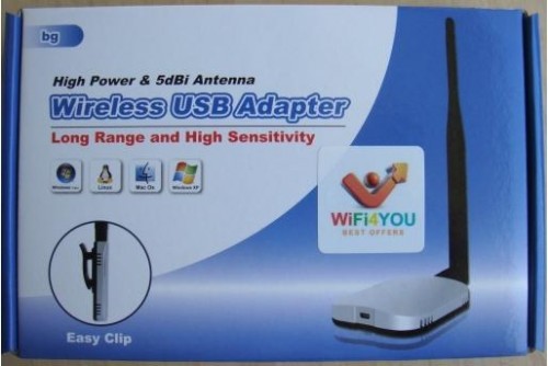 ขาย wireless usb adapter สำหรับเพิ่มประสิทธิภาพในการจับสัญญาณ wifi รูปที่ 1